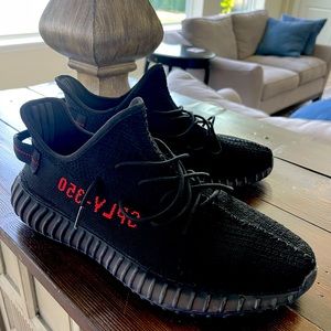 NOT authentic (though tough to tell!), Yeezy 350 Bred